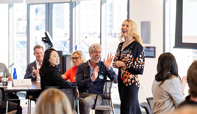 “We’ve never done anything like this before,” said Professor Jennifer Aaker (above). | SF Photo